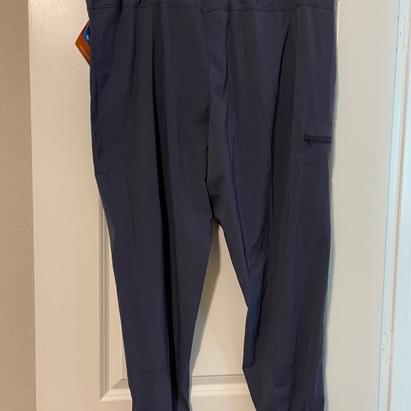 Columbia Hiking Jogger Omni-Shade 50 UPF Blue Nocturnal Size 2XL Adjustable Hem - Picture 3 of 7